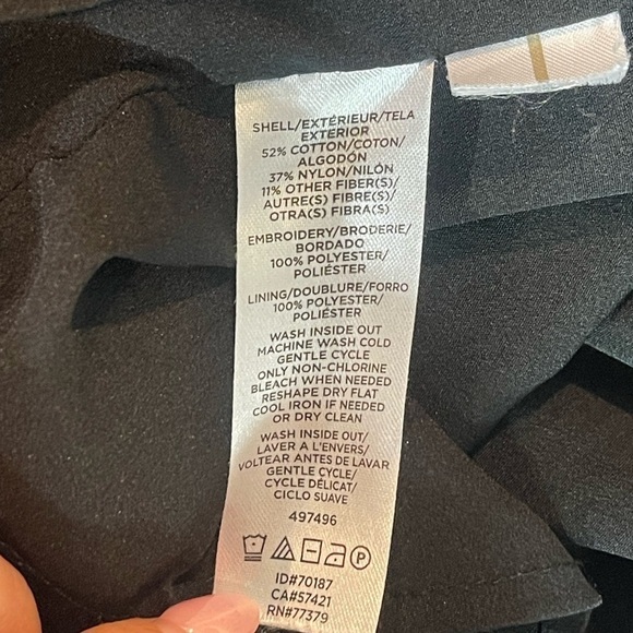 Ann Taylor Floral Embroidered Lace Sheath Dress, Blue, Size US 8 - Picture 12 of 16